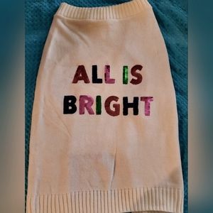 PET HOLIDAY SWEATER FOR BIG DOGS